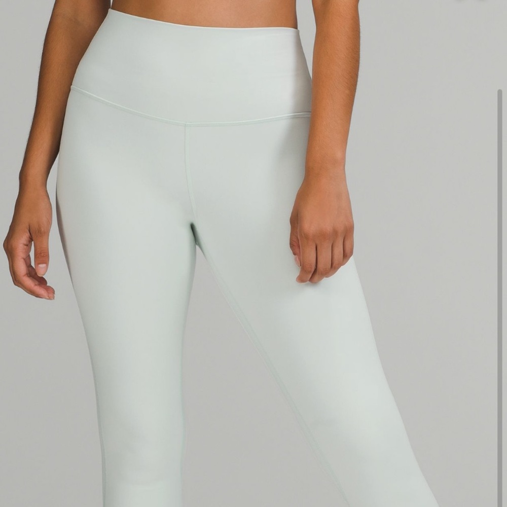 lululemon align 25” light blue double lined leggings